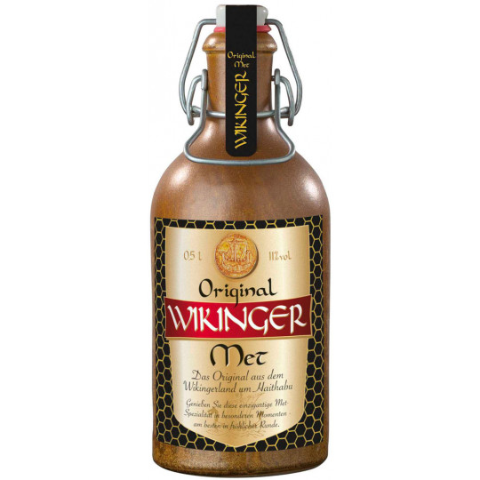 Wikinger Met Honigwein im Tonkrug 0,5L 