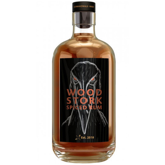 Wood Stork Schwarzwald Made Spiced Rum 0,5L 