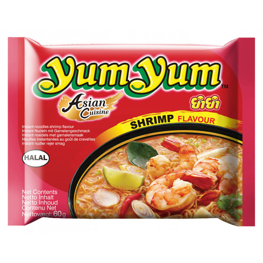 Yum Yum Instantnudeln Shrimps 60G 