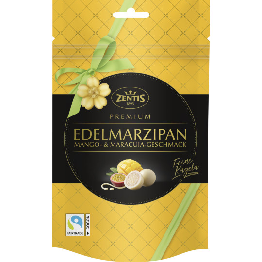Zentis Premium Edelmarzipan Mango- & Maracuja-Geschmack 90 