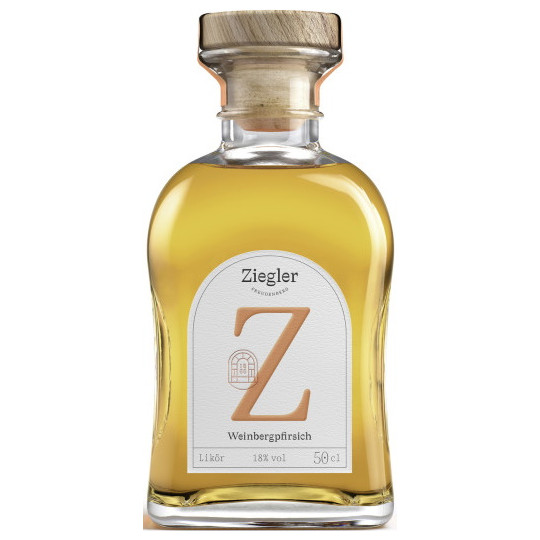 Ziegler Weinbergpfirsich Likör 18% 0,5L 