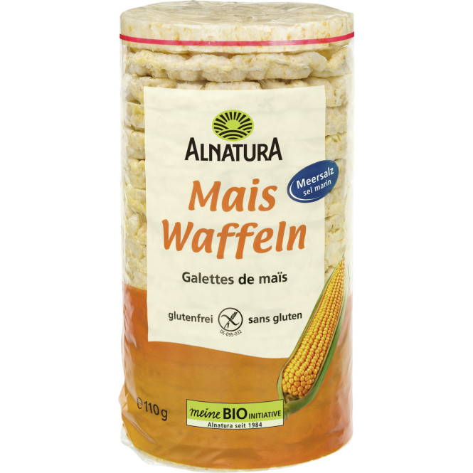 Alnatura Bio Maiswaffeln Meersalz, 110g