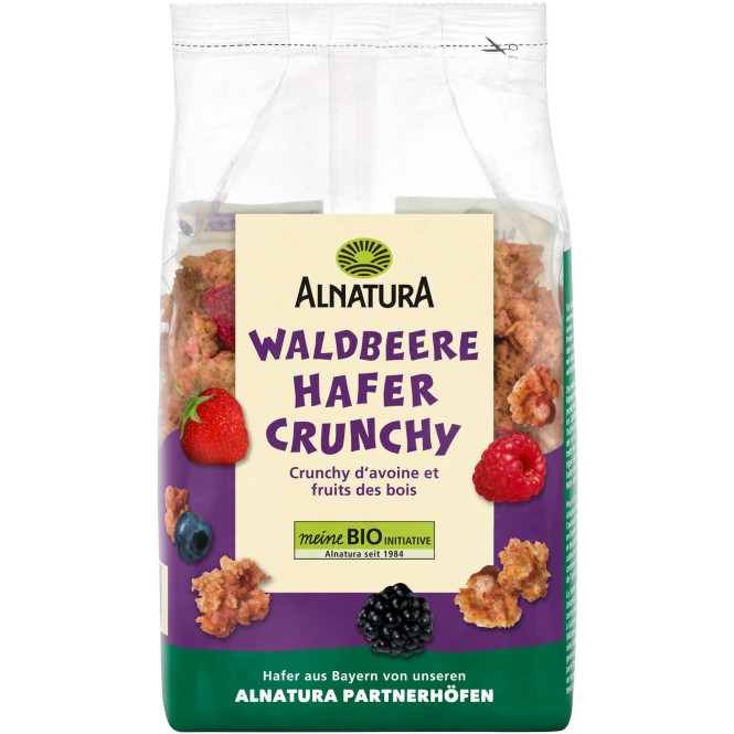 Alnatura Bio Waldbeere Hafer Crunchy 375G
