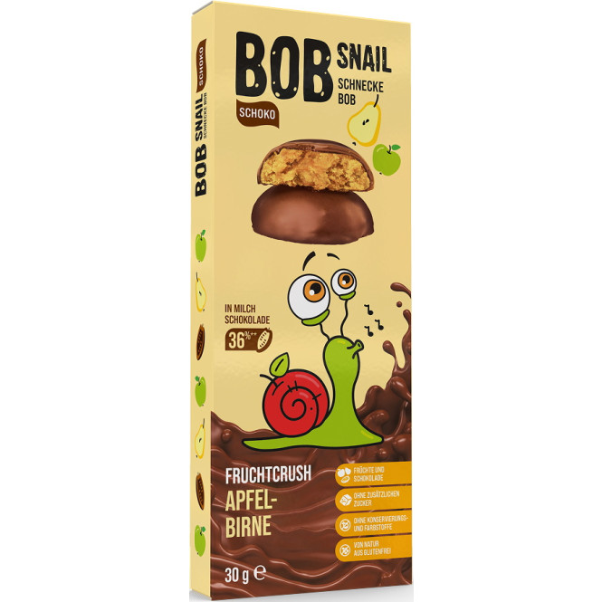 Bob Snail Fruchtcrush Apfel-Birne 3ST 30G