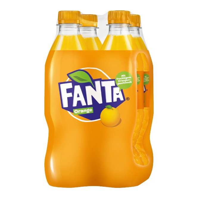 Fanta Orange 4x 0,5L PET - MHD 31.01.2026