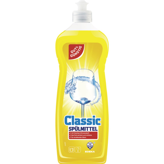EDEKA24 | Gut & Gnstig Splmittel Classic Zitronenduft 1L
