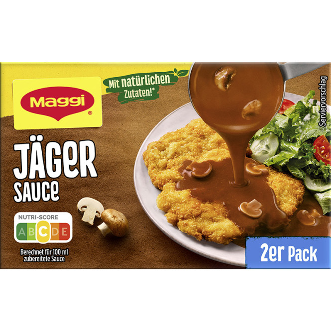Maggi Jäger-Sauce ergibt 2x 250ML