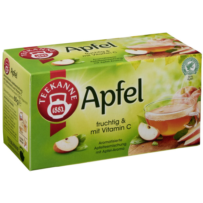Teekanne Apfel