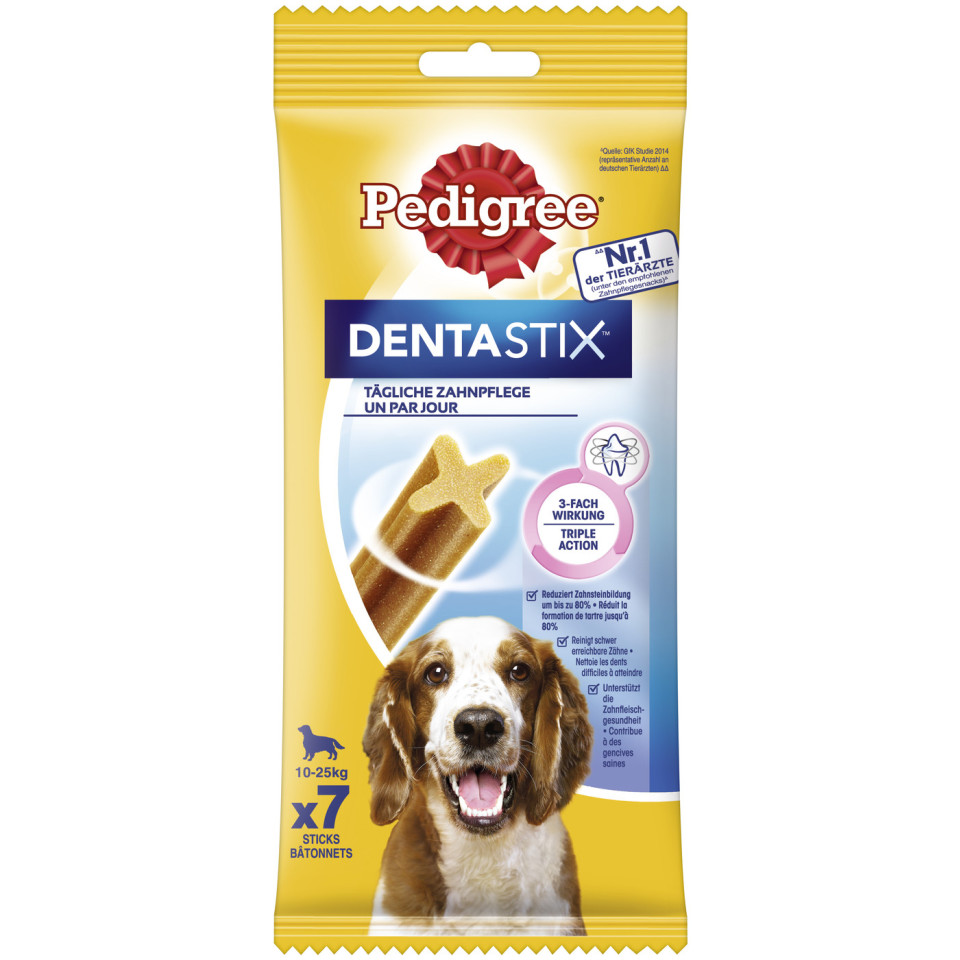 Pedigree Dentastix Fur Mittelgrosse Hunde 180 G