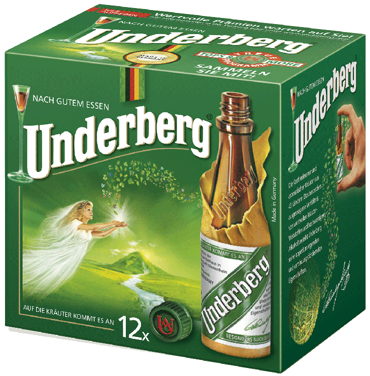 Underberg 12 x 0,02l (44 % Vol., 0,24 Liter)