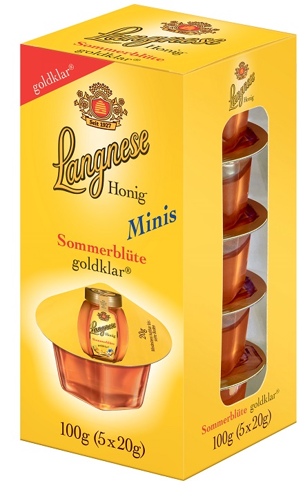 Langnese Minis Sommerblütenhonig goldklar