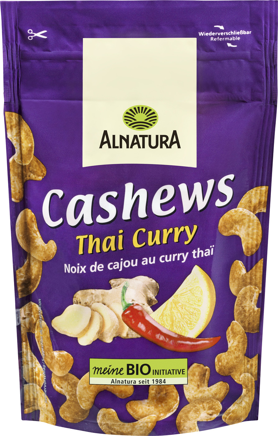 Alnatura Bio Cashews Thai Curry 100G