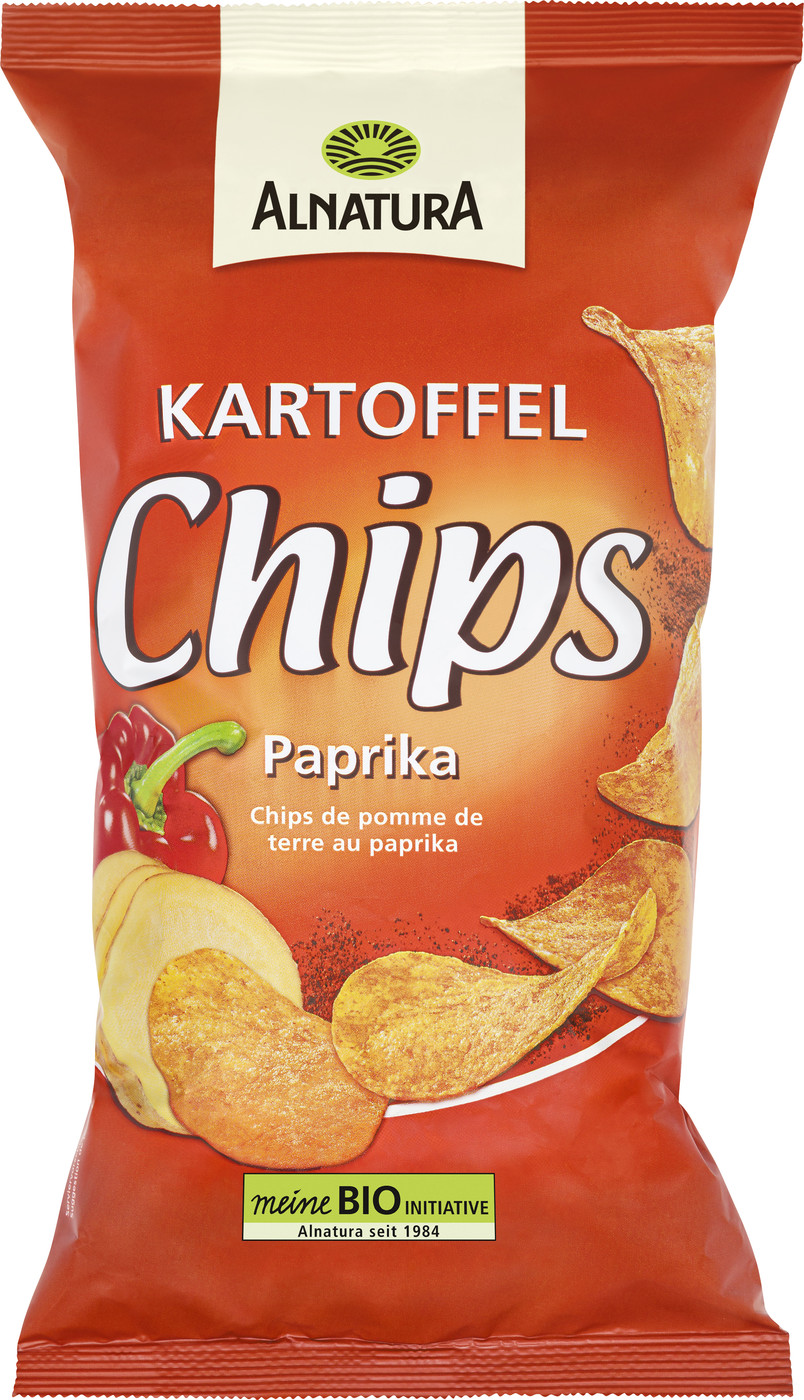 Alnatura Bio Kartoffelchips Paprika 125G
