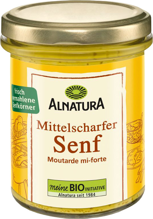 Alnatura Bio Senf mittelscharf 200G