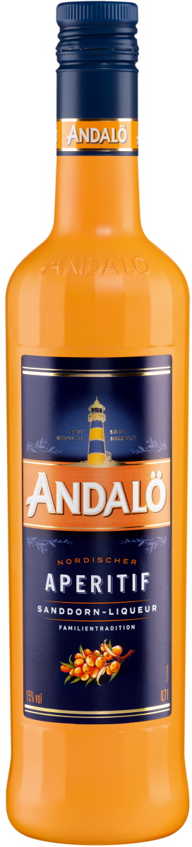 Andalö Nordischer Aperitif mit Sanddorn 15% 0,7L