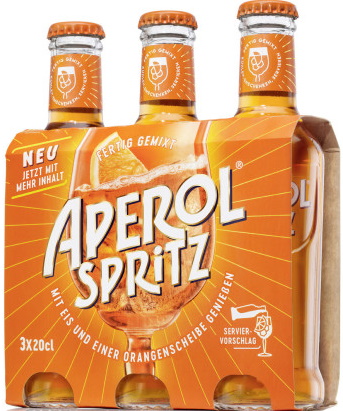 Aperol Spritz 3er-Set (10,5 % vol, 0,6 Liter)