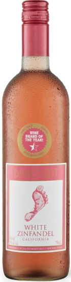 Barefoot White Zinfandel Rose Wine 75cl