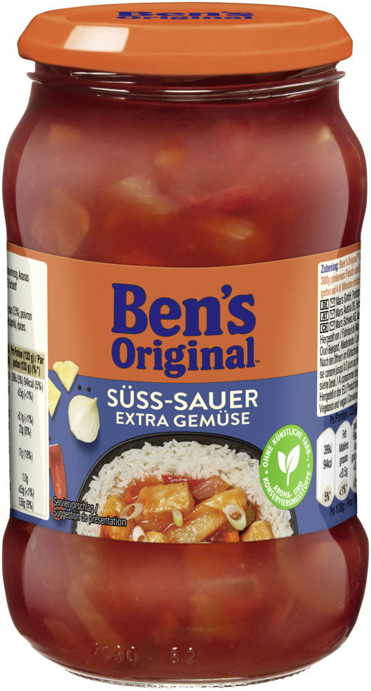 Ben's Original Süß-Sauer extra Gemüse