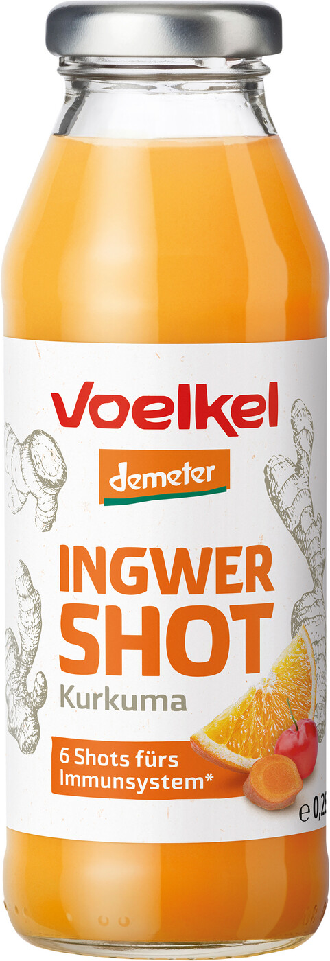 Demeter Voelkel Shot Ingwer & Kurkuma 280ML