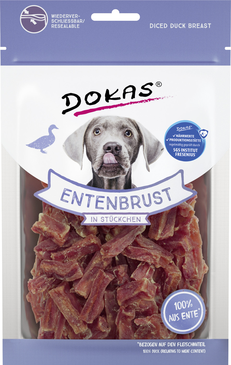 Dokas Entenbrust in Stückchen 70G
