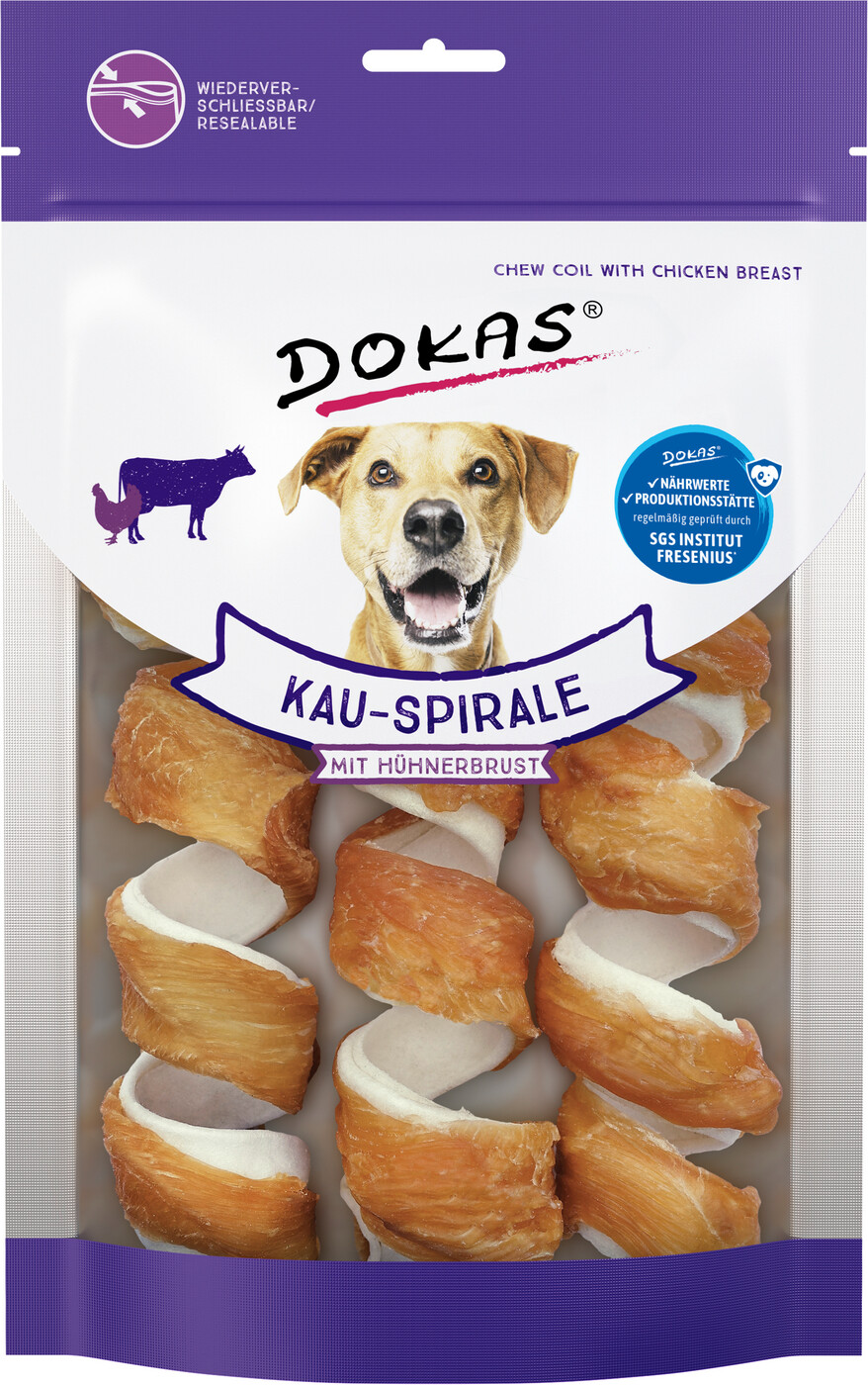 Dokas Kau-Spirale mit Hühnerbrust 110G