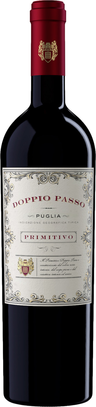 Doppio Passo Puglia Primitivo Rotwein halbtrocken