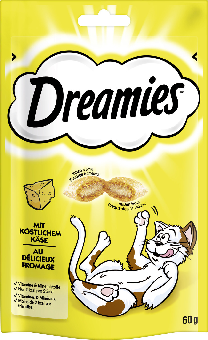 Dreamies mit Käse 60G