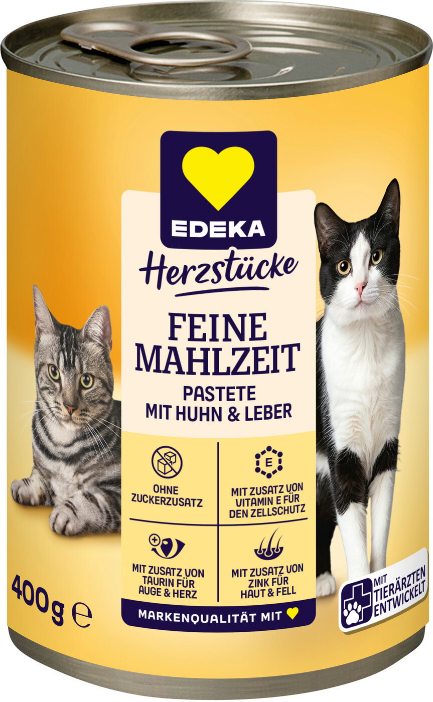 EDEKA Feine Mahlzeit Huhn & Leber 400G