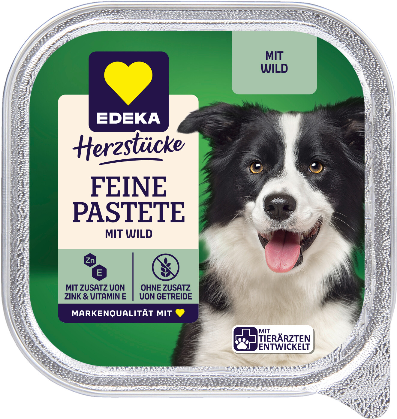 EDEKA Herzstücke Feine Pastete mit Wild 300G