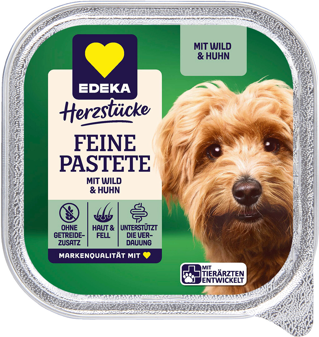 EDEKA Herzstücke Feine Pastete mit Wild & Huhn 150G