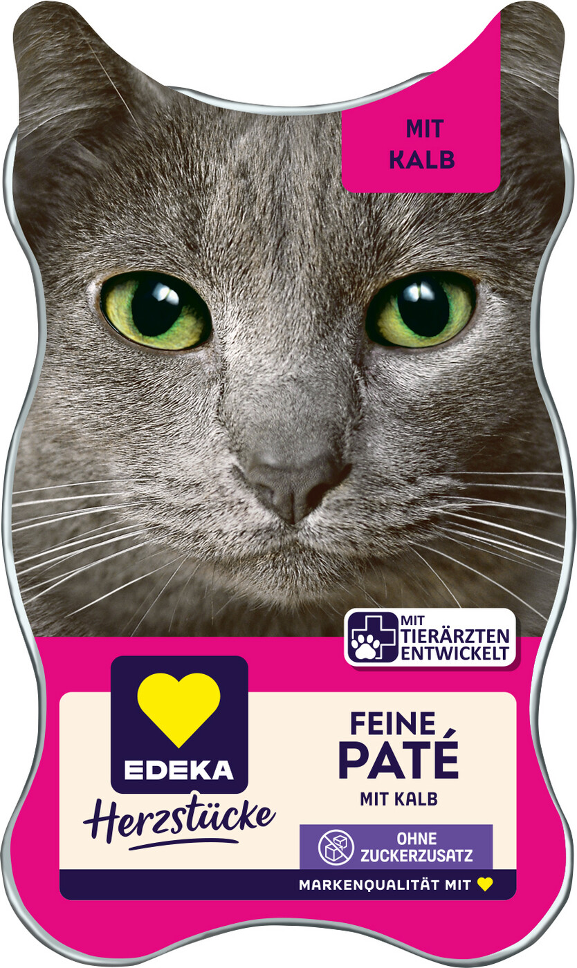 EDEKA Herzstücke Feine Paté mit Kalb 85G
