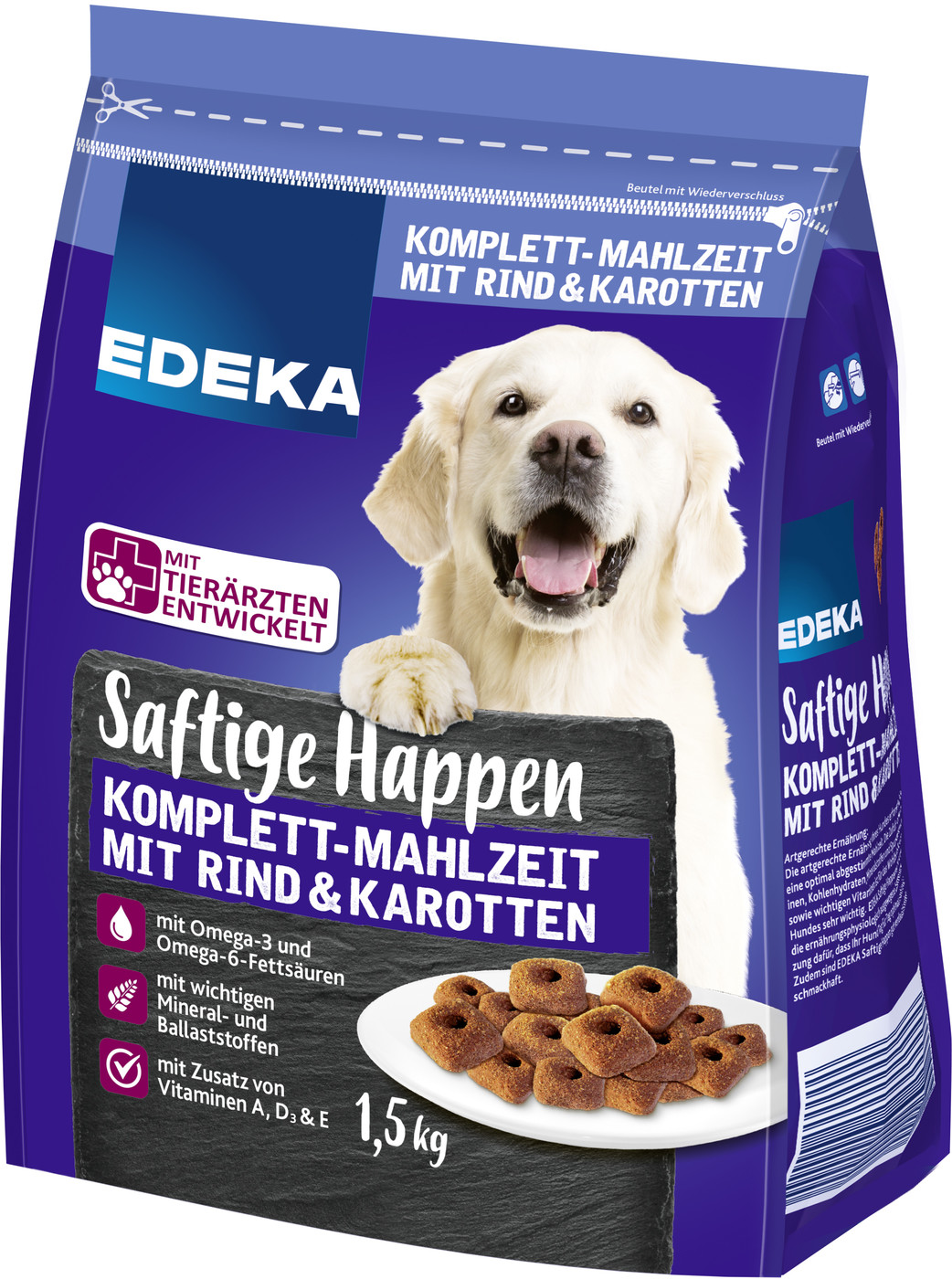 EDEKA Komplett-Mahlzeit Saftige Happen 1,5KG