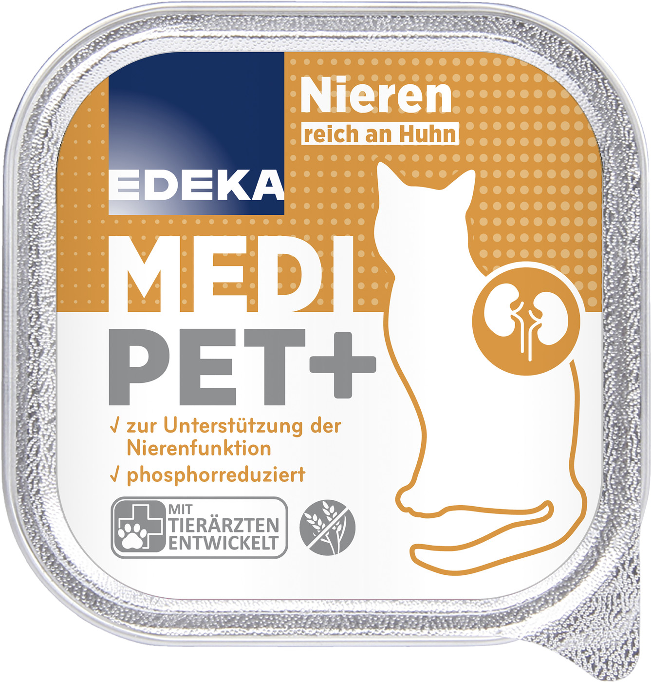 EDEKA Herzstücke Medi Pet+ Nieren reich an Huhn 100G
