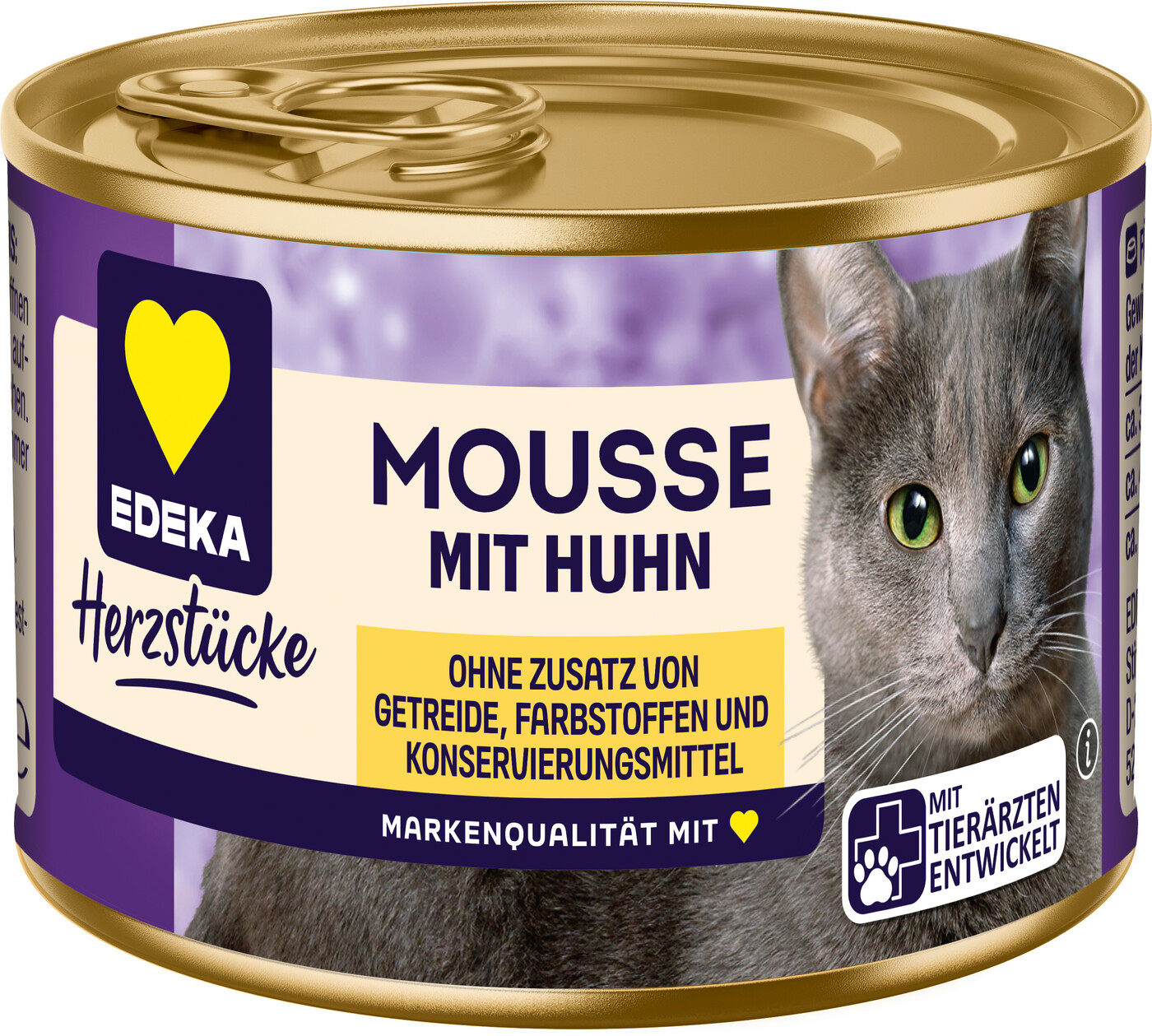 EDEKA Herzstücke Mousse mit Huhn 85G