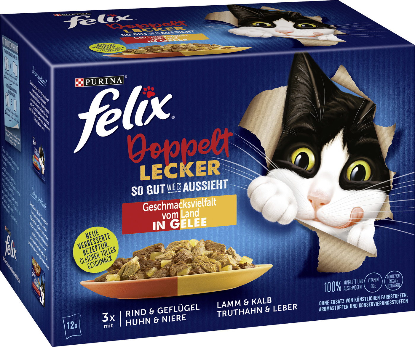 Felix Doppelt Vielfalt vom Land in Gelee 12x85G