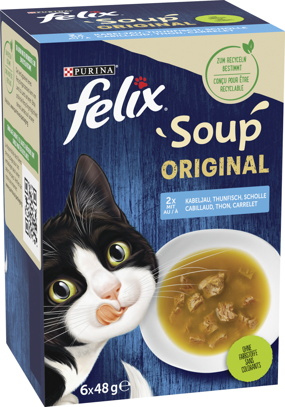 Felix Soup Geschmacksvielfalt aus dem Wasser 6x48G