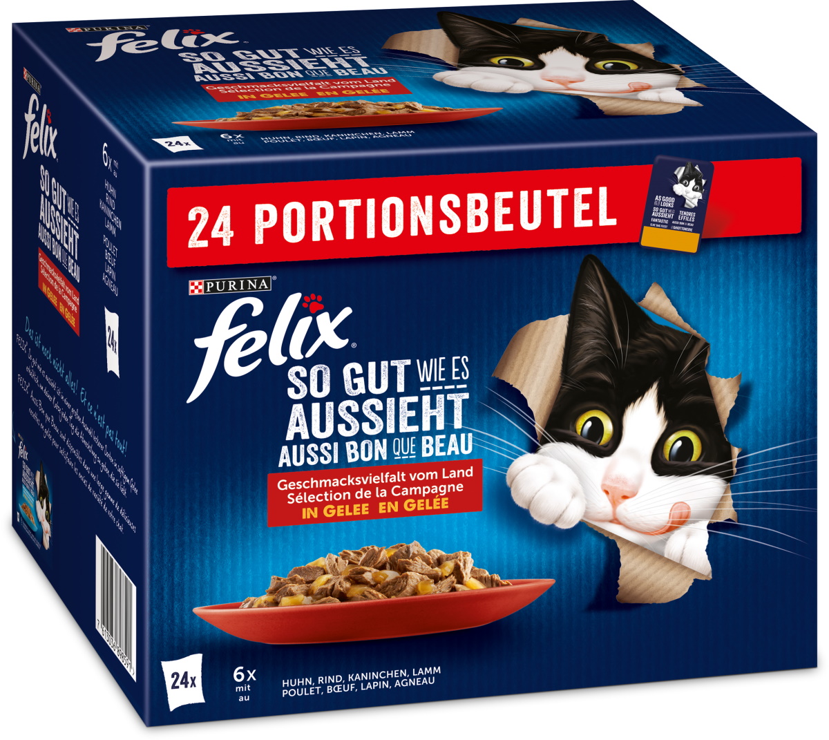 Felix so gut wie es aussieht Geschmacksvielfalt vom Land 24x85g
