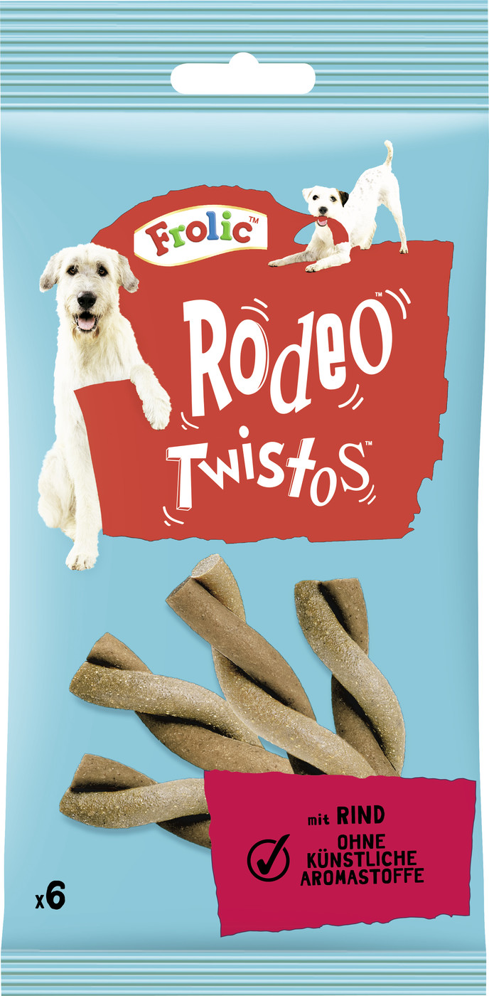 Frolic Rodeo Twistos mit Rind 6ST 105G