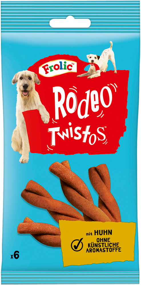 Frolic Rodeo Twistos mit Geflügel 105G