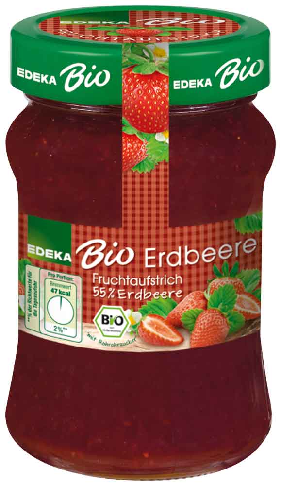 edeka24 - edeka bio fruchtaufstrich erdbeere - online kaufen