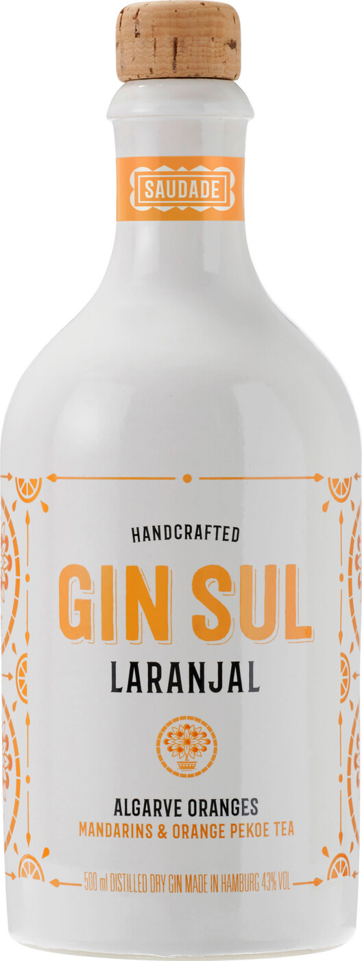 Gin Sul Laranjal Algarve Orange 43% 0.5L