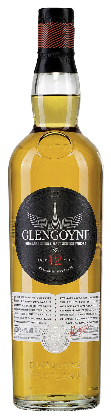 Glengoyne 12 Year Whisky 70cl