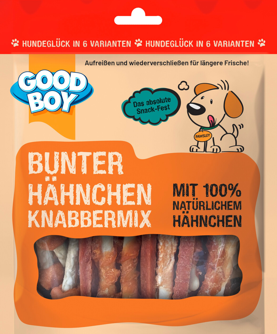 Good Boy Bunter Hähnchen Knabber Mix 320g