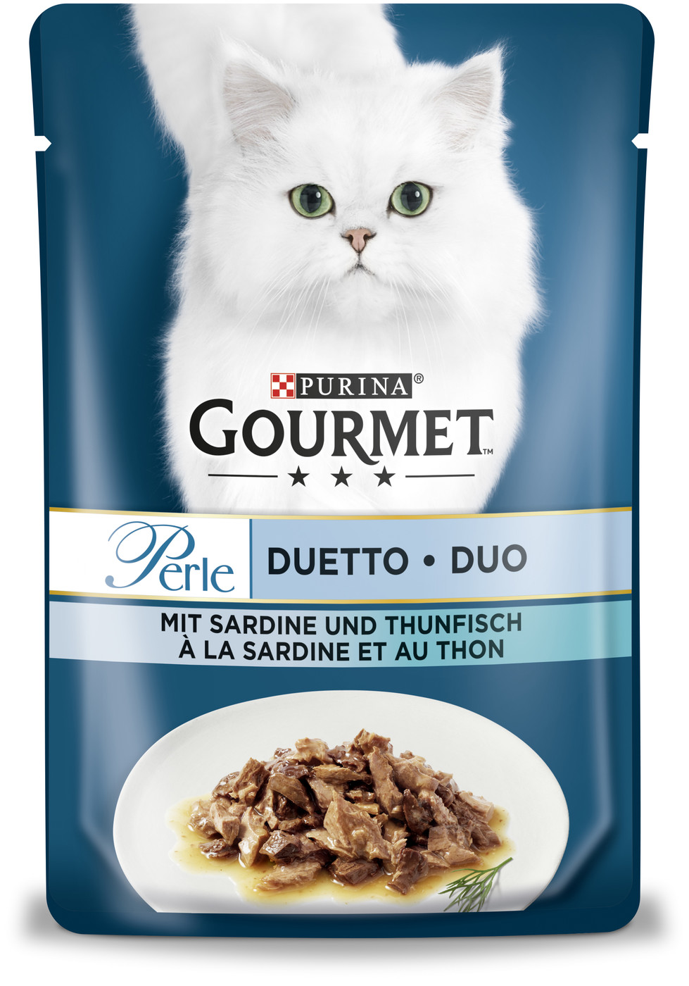 Purina Gourmet Perle Sardine & Thunfisch 85G