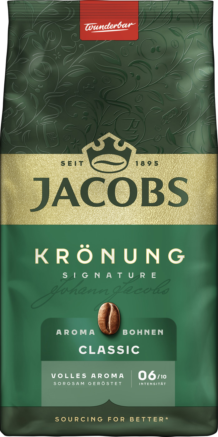 Jacobs Kaffeebohnen Krönung Aroma-Bohnen