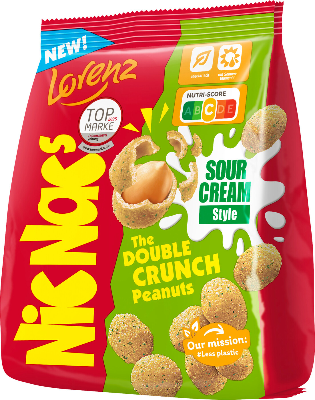 Lorenz NicNac's Sour Cream Style, 110g