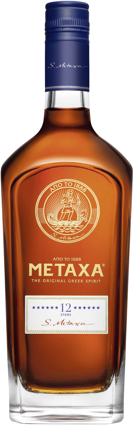 Metaxa 12 Sterne (40 % Vol., 0,7 Liter)