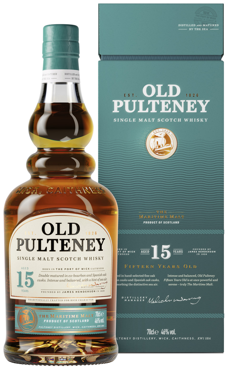 Old Pulteney 15 Year Whisky 70cl