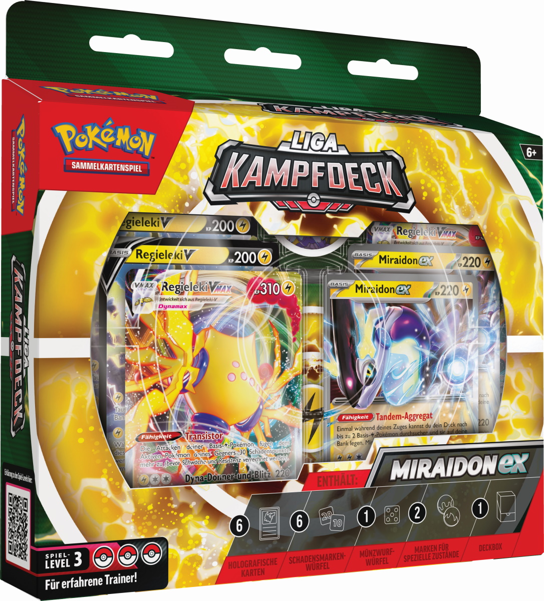 Pokémon Pokémon Sammelkarten Liga Kampfdeck Miraidon EX
