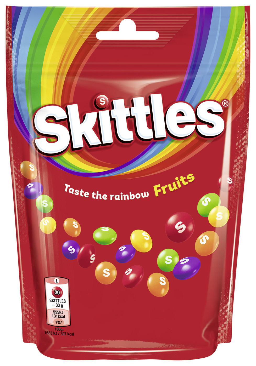 Skittles Fruit Flavoured Sweets Bag 136g